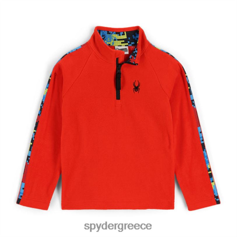 Spyder αγόρια ταχύτητα μισό φερμουάρ ηφαίστειο ενδύματα A8X8H583