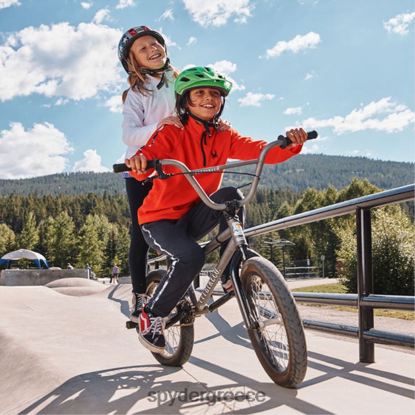 Spyder αγόρια ταχύτητα μισό φερμουάρ ηφαίστειο ενδύματα A8X8H587