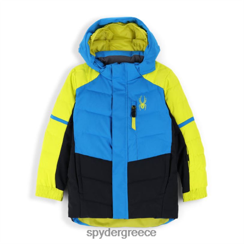 Spyder αγόρια ώθηση μαύρο συλλογικό ενδύματα A8X8H570