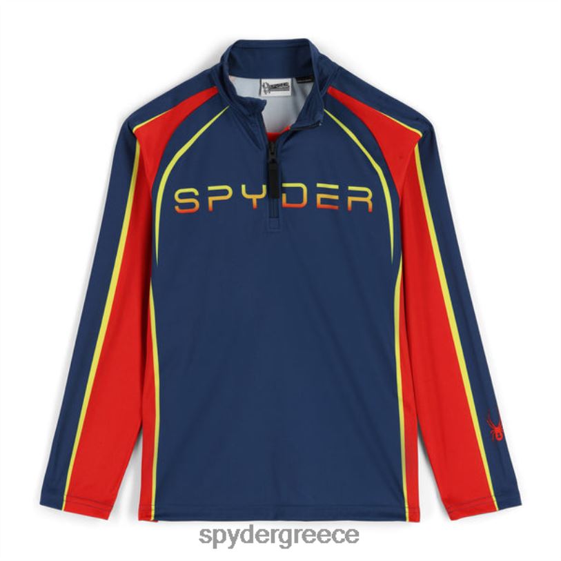 Spyder αγόρια κατηφορικό μισό φερμουάρ άβυσσος ενδύματα A8X8H590