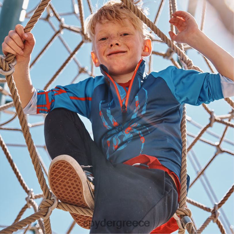 Spyder αγόρια bug μισό φερμουάρ άβυσσος ενδύματα A8X8H592