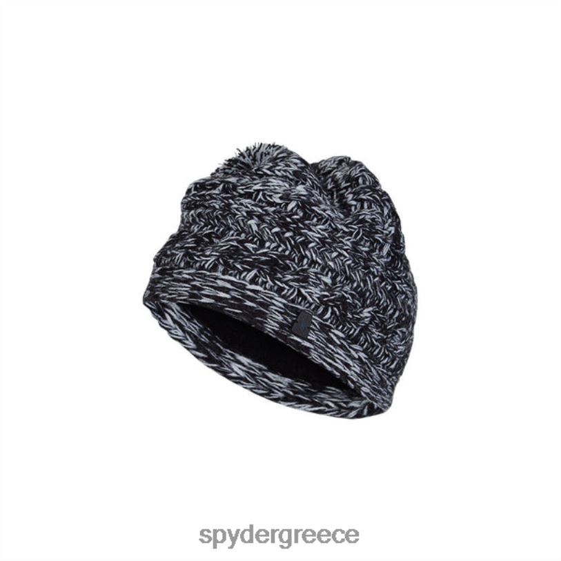 Spyder γυναίκες στριφτό πλεκτό πομ μαύρος αξεσουάρ A8X8H510