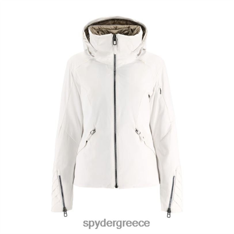 Spyder γυναίκες κορυφαία χωρίς ψεύτικη γούνα άσπρο ενδύματα A8X8H295