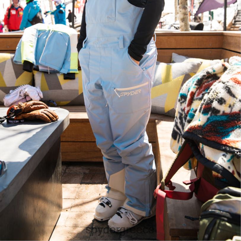 Spyder γυναίκες σαλιάρα εδάφους μπλε σκόνης υψηλής τάσης ενδύματα A8X8H356