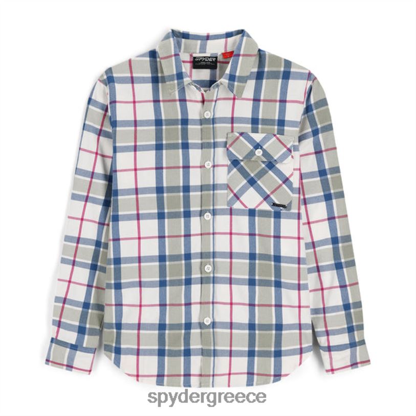 Spyder γυναίκες υπέροχη φανέλα θαλάσσιο καρό ενδύματα A8X8H380