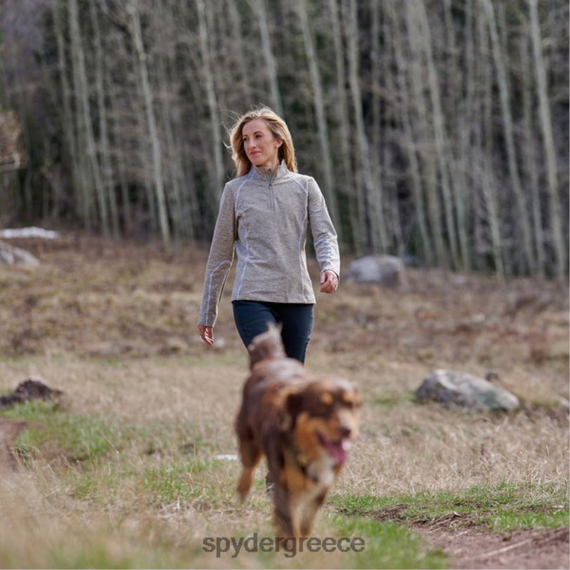 Spyder γυναίκες μισό φερμουάρ σε συμφωνία κασμίρι ενδύματα A8X8H398