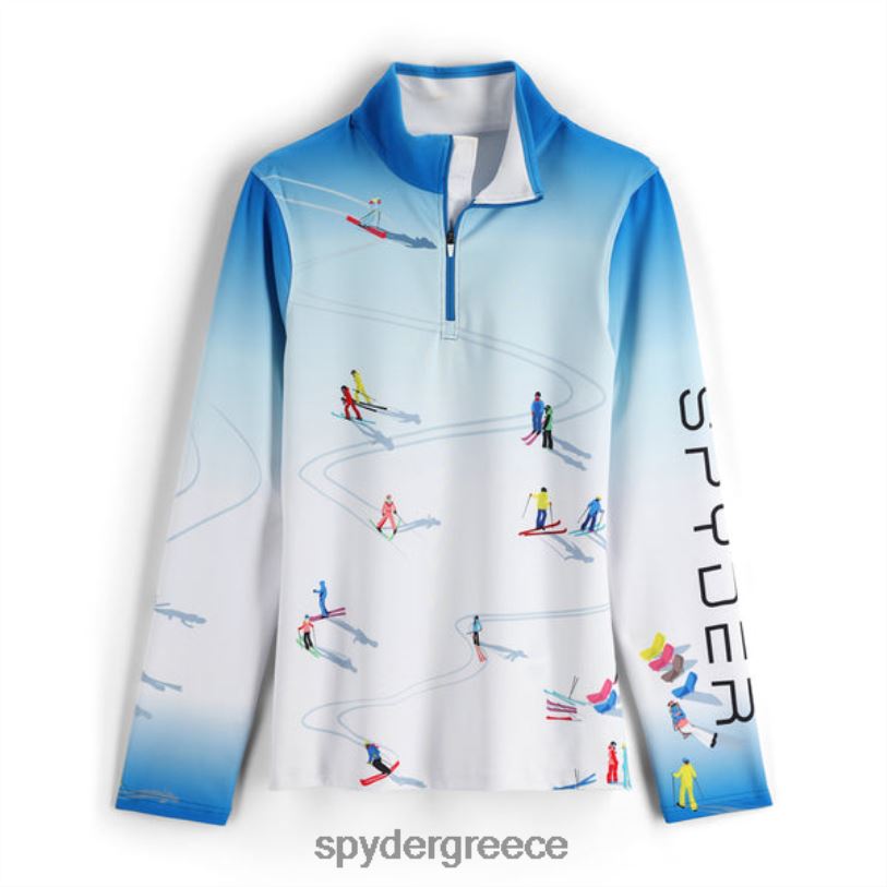 Spyder γυναίκες μάτι πουλιών μισό φερμουάρ ακαδημαϊκός ενδύματα A8X8H400