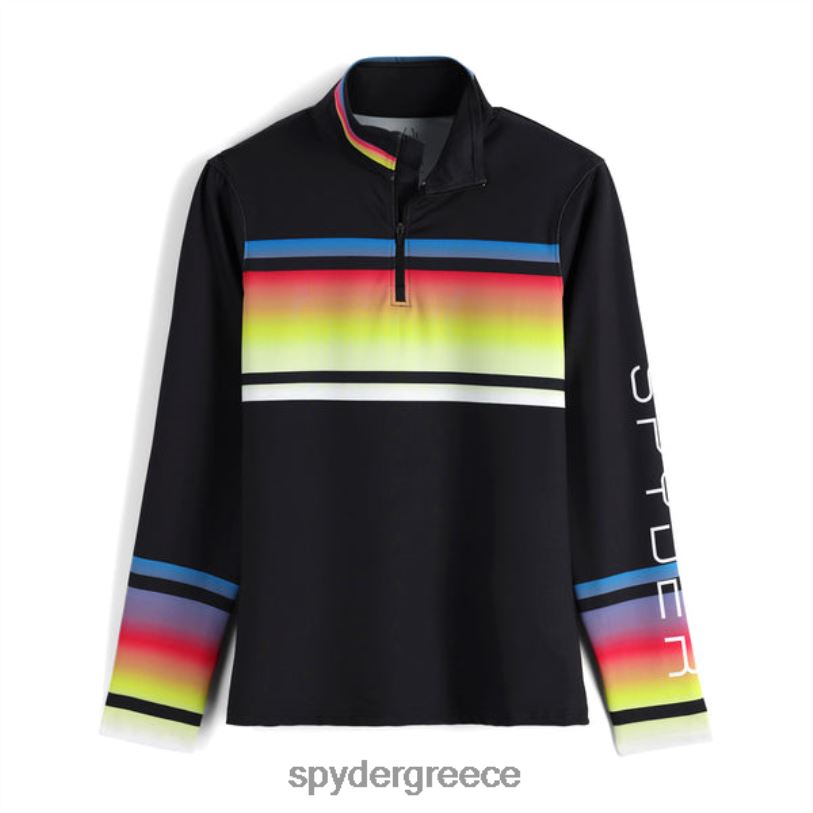 Spyder γυναίκες μισό φερμουάρ ombre μαύρος ενδύματα A8X8H399