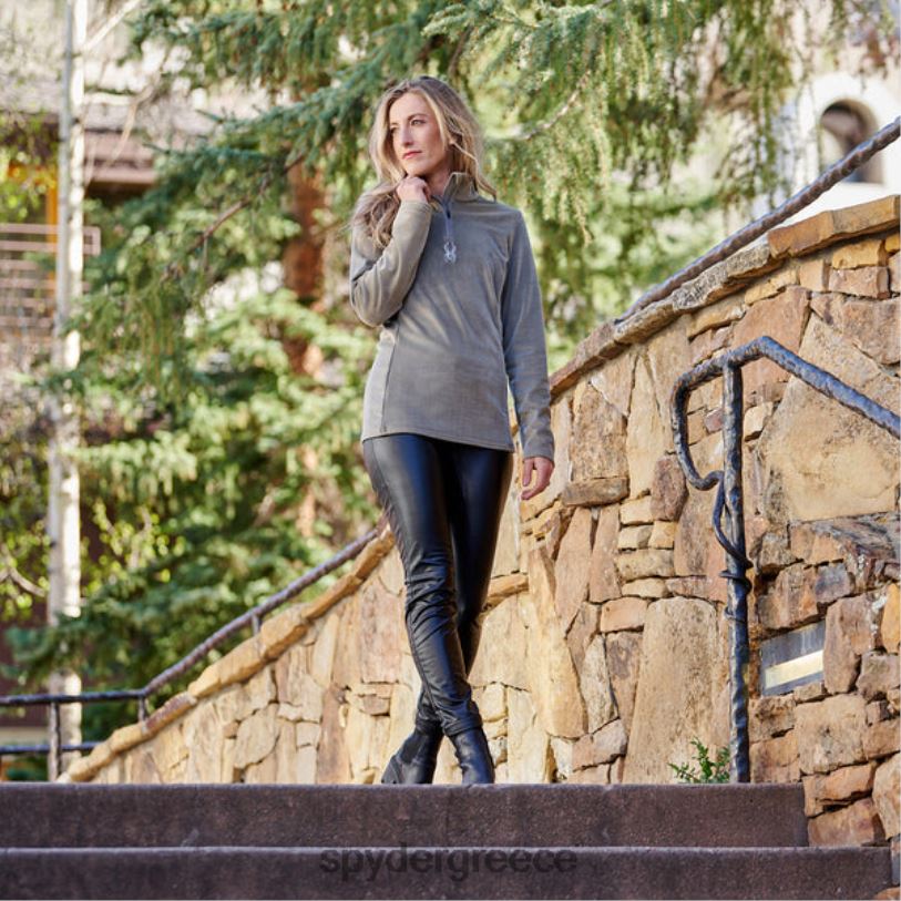 Spyder γυναίκες shimmer bug μισό φερμουάρ κασμίρι ενδύματα A8X8H403