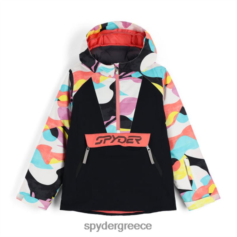 Spyder κορίτσια kaia μαύρος ενδύματα A8X8H559