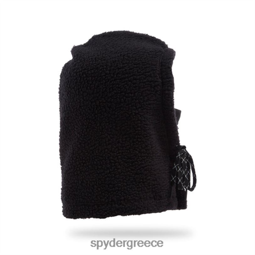 Spyder άνδρες κουκούλα μάγου σερπά μαύρος αξεσουάρ A8X8H712