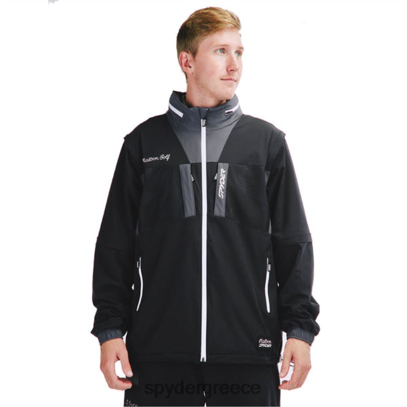 Spyder X άνδρες malbon μαύρος ενδύματα A8X8H14