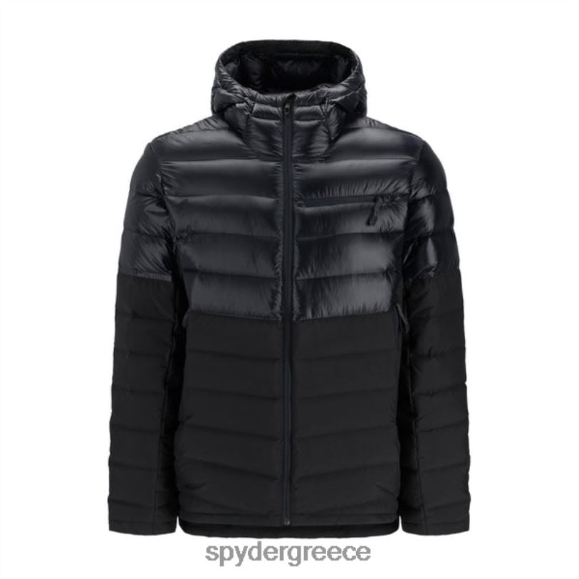 Spyder άνδρες διαχρονική κουκούλα μαύρος ενδύματα A8X8H72