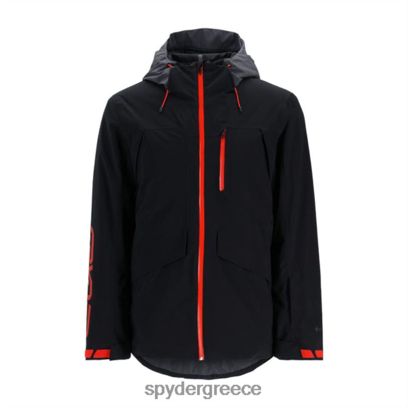 Spyder άνδρες ύμνος μαύρο ηφαίστειο ενδύματα A8X8H46