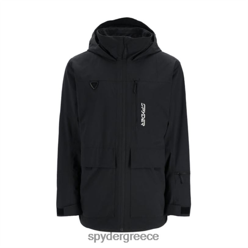 Spyder άνδρες πεδίο μαύρος ενδύματα A8X8H57