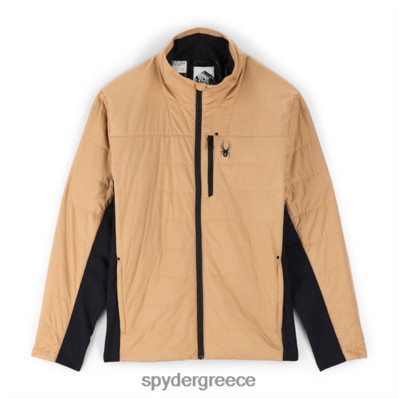 Spyder άνδρες γλιστρώ μαύρη τανίνη ενδύματα A8X8H60