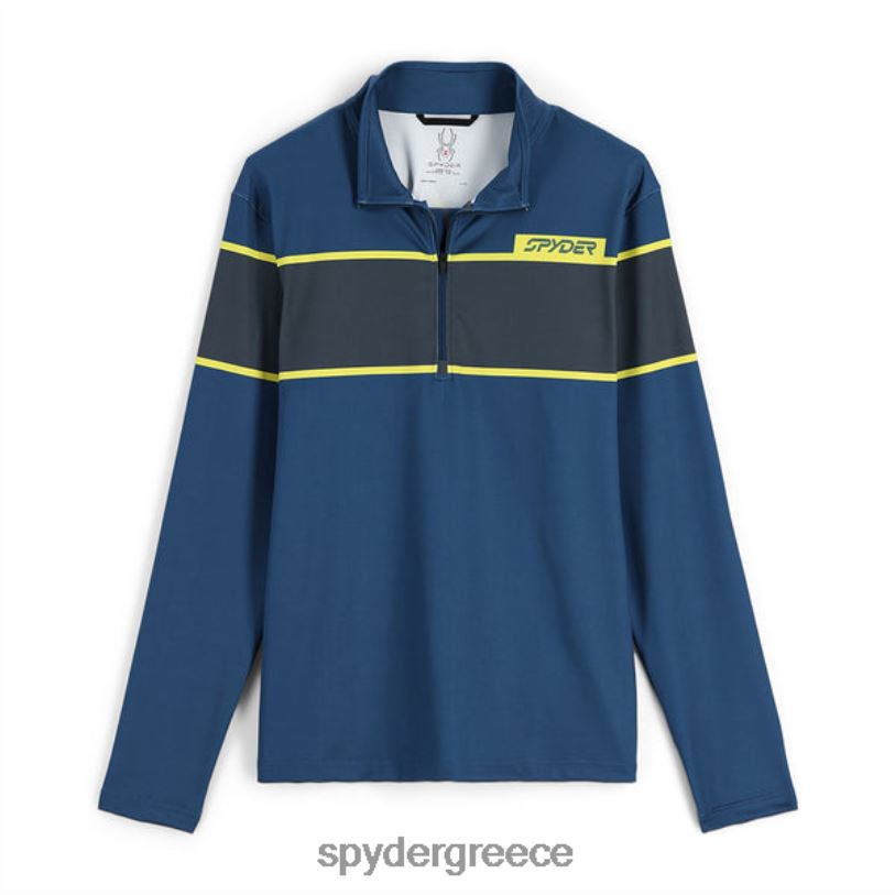 Spyder άνδρες πνεύμα του '78 μισό φερμουάρ άβυσσος κίτρο ενδύματα A8X8H155