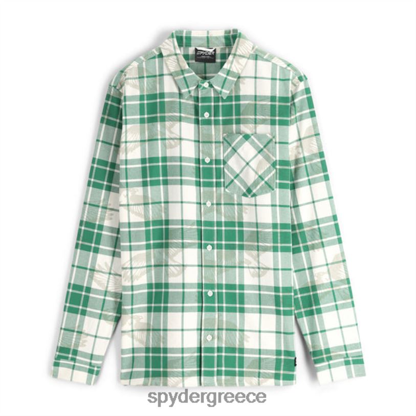 Spyder άνδρες φανέλα creston καταπράσινο ενδύματα A8X8H144