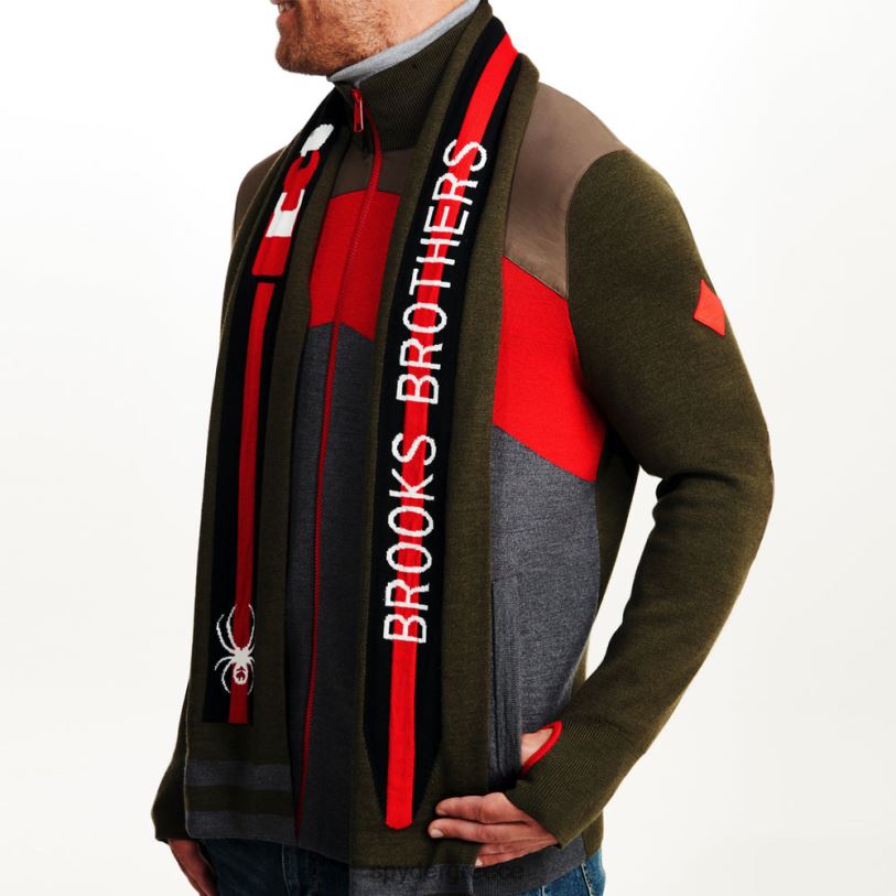 Spyder X άνδρες brooks brothers colorblock λαδί ενδύματα A8X8H184