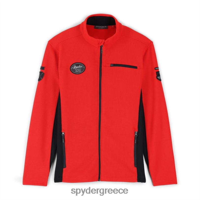 Spyder άνδρες bandit wengen πλήρες φερμουάρ ηφαίστειο ενδύματα A8X8H182