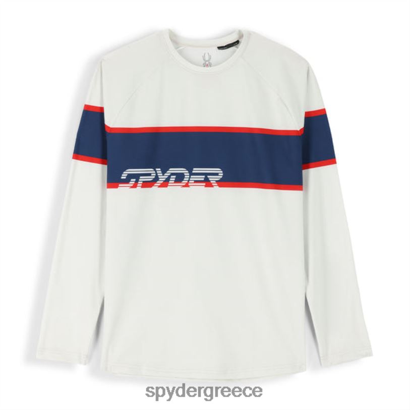 Spyder άνδρες αντλία μακρυμάνικο λαιμό πληρώματος παγετώνας ενδύματα A8X8H146