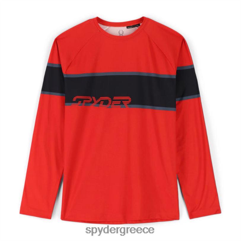 Spyder άνδρες αντλία μακρυμάνικο λαιμό πληρώματος ηφαίστειο ενδύματα A8X8H150